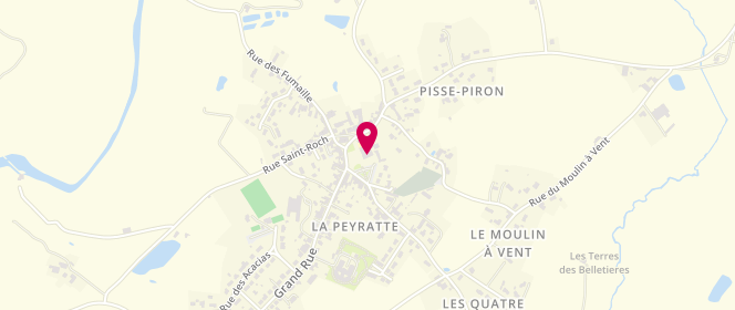 Plan de Accueil périscolaire De La Peyratte, 1 Place des Marronniers, 79200 La Peyratte