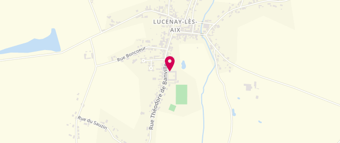Plan de Centre de loisirs de Lucenay Les Aix, 31 Rue Théodore de Banville, 58380 Lucenay-lès-Aix