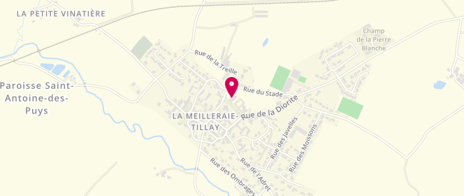 Plan de Accueil de loisirs La Boîte a Malice, 3 Rue de la Prairie, 85700 La Meilleraie-Tillay