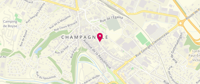 Plan de Accueil de loisirs Scouts et Guides de France - Champagnole, 12 Rue Général Leclerc, 39300 Champagnole