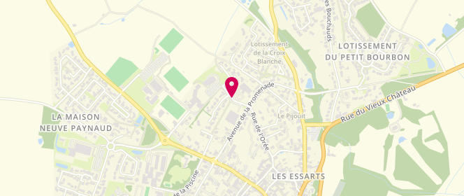 Plan de 1,2,3 Loisirs, 10 Rue Jean Dubuffet, 85140 Essarts-en-Bocage