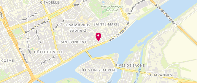 Plan de Accueil de loisirs Maison De Quartier Saint Laurent Chalon Sur Saone, 3 Rue de la Providence, 71100 Chalon-sur-Saône
