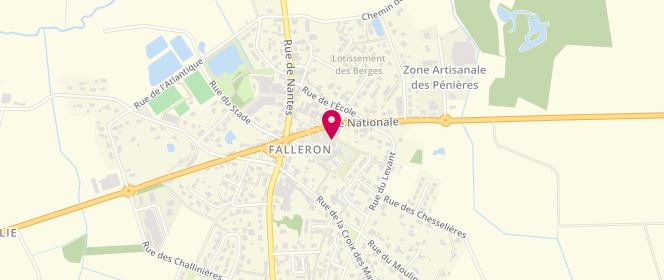 Plan de Accueil de loisirs et périscolaire de Falleron, Place de la Mairie, 85670 Falleron
