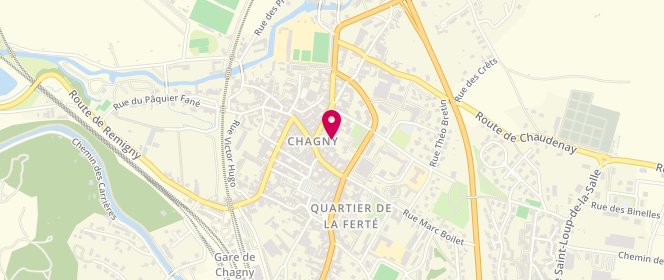 Plan de Accueil de loisirs - Rully Loisirs De L'enfance De Chagny, Mairie, 71150 Chagny