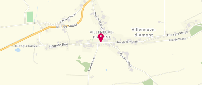 Plan de Accueil de loisirs de Villeneuve d'Amont, 1 Place de la Mairie, 25270 Villeneuve-d'Amont