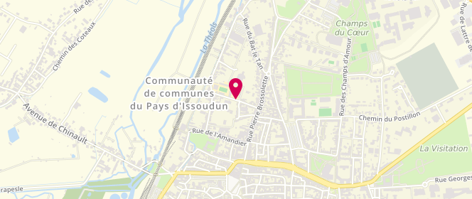 Plan de Accueil Péricolaire Michelet, Rue des Ecoles, 36100 Issoudun