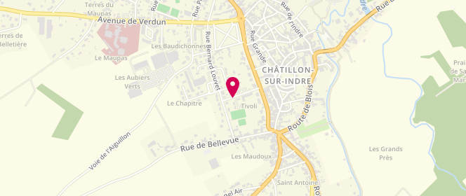 Plan de Accueil extrascolaire et périscolaire de Châtillon, 1 Rue Edouard Branly, 36700 Châtillon-sur-Indre