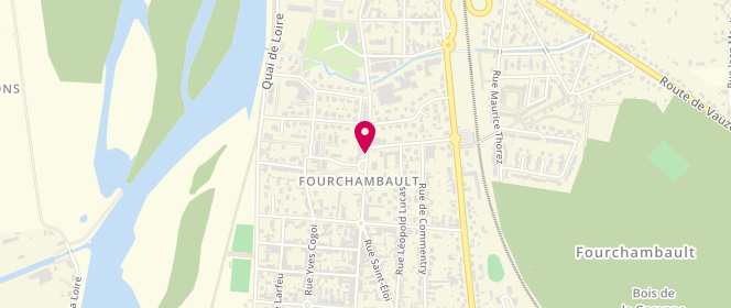 Plan de Les Pitchounes, 59 Rue Gambetta, 58600 Fourchambault