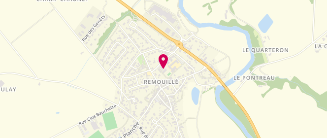 Plan de Ifac - Ado Remouille, Place de la Bosselle, 44140 Remouillé