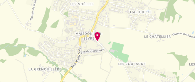 Plan de Animaje - Ado Maisdon Sur Sèvre, Rue Rue des Abbés Courtais, 44690 Maisdon-sur-Sèvre
