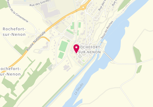 Plan de Accueil de loisirs périscolaire - Rochefort Sur Nenon, 4 Impasse des Epicéas, 39700 Rochefort-sur-Nenon