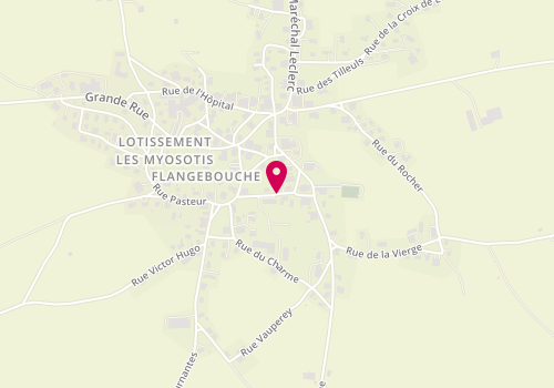 Plan de Familles Rurales périscolaire Flangebouche, Rue de l'Église, 25390 Flangebouche