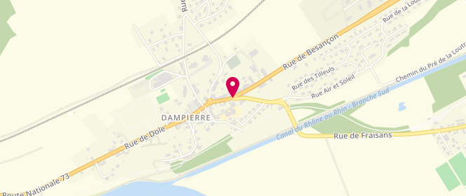Plan de Accueil de loisirs - Dampierre, 2 Route de Fraisans, 39700 Dampierre