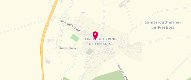 Plan de Accueil Ados sainte Catherine, Le Bourg, 37800 Sainte-Catherine-de-Fierbois