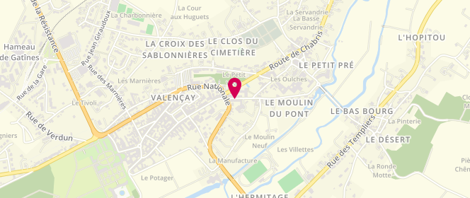 Plan de Accueil extrascolaire et périscolaire de Valençay, 67 Rue Nationale, 36600 Valençay