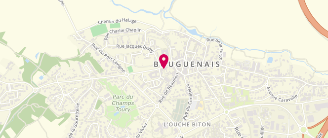 Plan de Scouts Et Guides De France - Groupe Bouguenais, 4 Rue de Beauvoir, 44340 Bouguenais