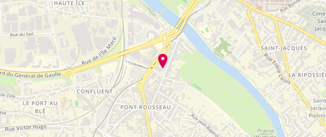 Plan de Scouts Et Guides De France - Groupe Sevre Atlantique - Nantes Sud, 36 Rue d'Alsace Loraine, 44400 Rezé