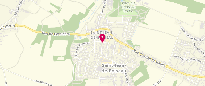 Plan de Accueil de loisirs de saint Jean de Boiseau, 1 Avenue du 11 Novembre, 44640 Saint-Jean-de-Boiseau