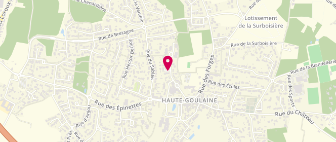 Plan de Ifac - Ado Haute-Goulaine, 1 Place du Hameau, 44115 Haute-Goulaine