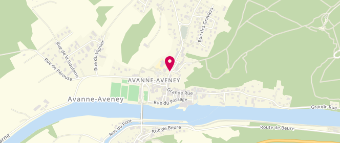 Plan de Accueil de loisirs Commune d'Avanne-Aveney, 9 Rue de l'Eglise, 25720 Avanne-Aveney