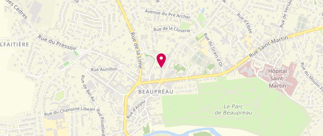 Plan de Accueil de loisirs associatif Scouts et guides de France, Beaupréau, 5 Rue Mont de Vie, 49600 Beaupréau-en-Mauges