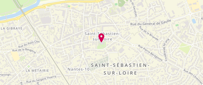 Plan de Accueils périscolaires de saint sébastien sur loire, Place Marcellin Verbe, 44230 Saint-Sébastien-sur-Loire