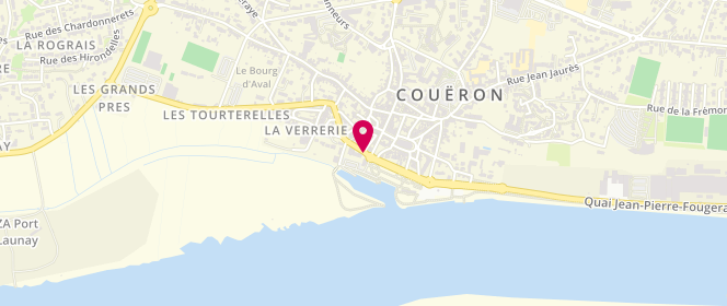 Plan de Centre de loisirs Amicale Laique de Coueron, Erdurière, 44220 Couëron