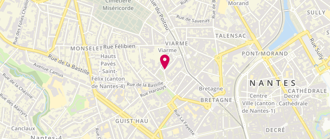 Plan de Scouts et guides de France - Loire Atlantique et Vendée, 14 Rue Joseph Caillé, 44000 Nantes