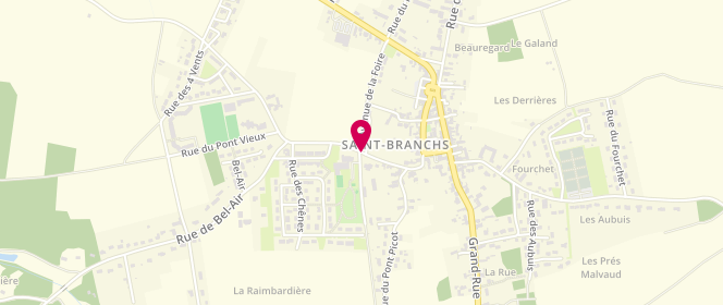 Plan de Accueil Ados saint Branchs, Avenue des Maronniers, 37320 Saint-Branchs