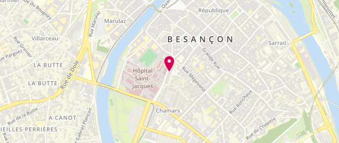 Plan de Ville de Besancon Direction de l'Education Alsh Perisco, 2 Rue Mégevand, 25000 Besançon