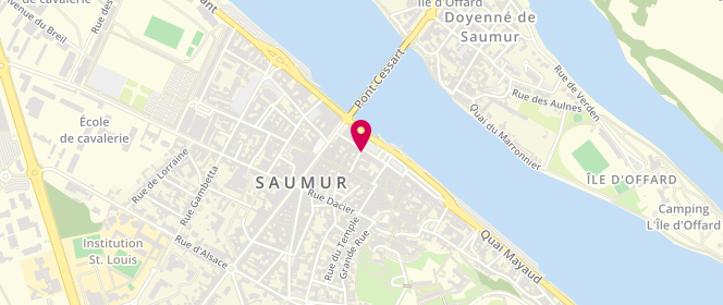 Plan de Accueil périscolaire municipal Saumur, 9 Rue Molière, 49400 Saumur