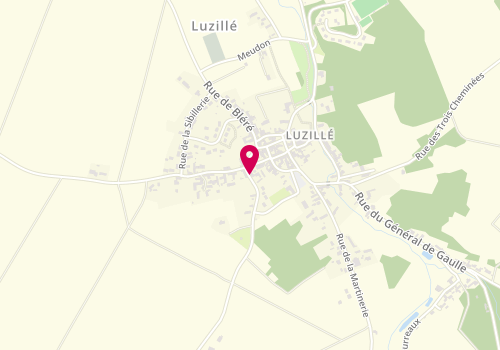 Plan de Accueil de loisirs Multi-Sites Luzille, 4 Route de Loches, 37150 Luzillé
