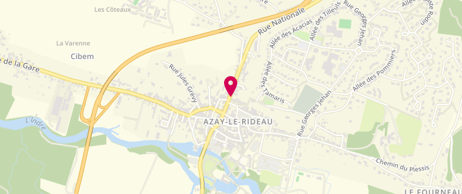 Plan de Accueil Ados Azay-le-Rideau, Parking du Sabot, 37190 Azay-le-Rideau