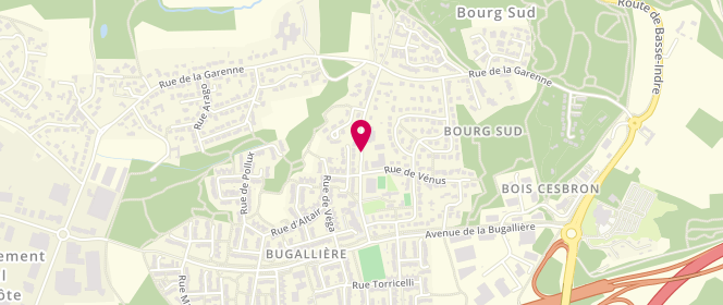 Plan de Animation jeunes Bugallière - Bois Raguenet, 19 Rue Pont Marchand, 44700 Orvault