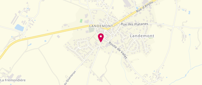 Plan de Accueil de loisirs municipal pôle enfance de Landemont - Orée d'Anjou, 4014 Rue Ecoles, 49270 Orée-d'Anjou