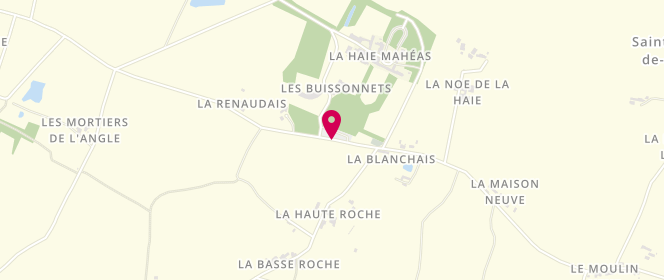Plan de Centre de loisirs Sans Hébergement, Les Buissonnets, 44360 Saint-Étienne-de-Montluc