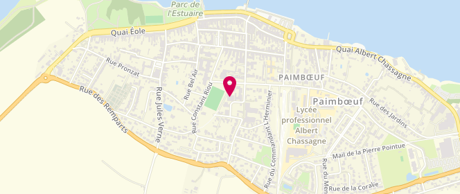 Plan de Maison des Jeunes de Paimboeuf et Corsept, 33 Boulevard Dumesnildot, 44560 Paimbœuf