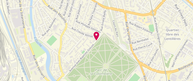 Plan de Accueil périscolaire Du Mercredi - Colombiere - 3/14 Ans (Pep), 8 Avenue Greuze, 21000 Dijon