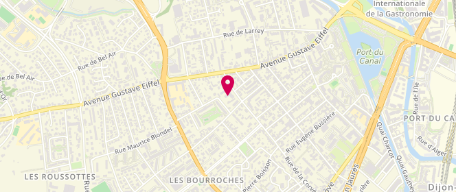 Plan de Accueil périscolaire Du Mercredi - Les Bourroches - 3/6 Ans (Pep), 71 Rue de la Corvée, 21000 Dijon