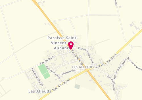 Plan de Accueil périscolaire municipal Les Alleuds, 6 Rue du Stade, 49320 Brissac Loire Aubance