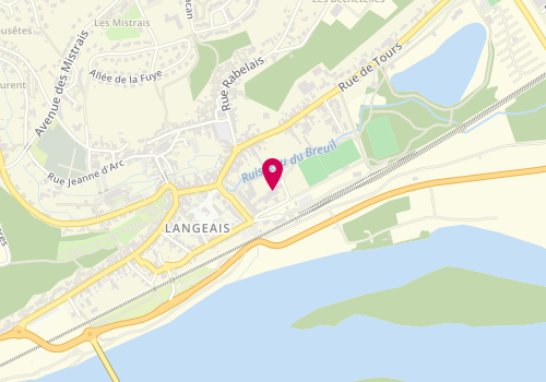Plan de Accueil de loisirs La Citadelle, 9 Place du 14 Juillet, 37130 Langeais