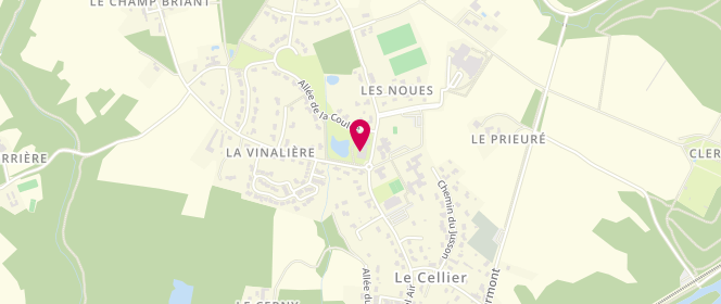 Plan de Local ados, Pôle Enfance - Boulevard Landgorden, 44850 Le Cellier