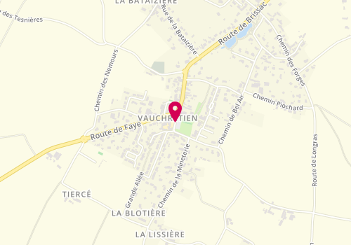 Plan de Accueil périscolaire municipal, Vauchrétien, Allée des Platanes, 49320 Brissac Loire Aubance