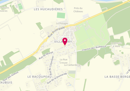 Plan de Accueil de loisirs De Villandry, 6 Bis Rue de Munat, 37510 Villandry