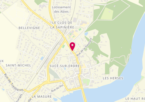 Plan de Accueil périscolaire l'Ile Aux Enfants, Rue Descartes, 44240 Sucé-sur-Erdre