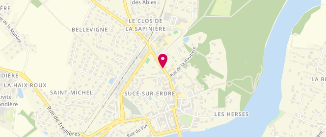 Plan de L'Ile Aux Enfants 3-11 Ans, Rue Descartes, 44240 Sucé-sur-Erdre