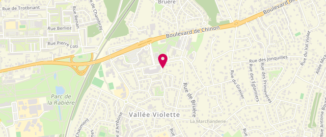 Plan de Accueil Ados Vallée Violette, 1 Allée Chenonceaux, 37300 Joué-lès-Tours