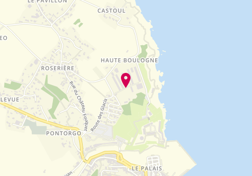 Plan de Espace Jeunesse - Belle-île-en-mer, Haute Boulogne, 56360 Le Palais