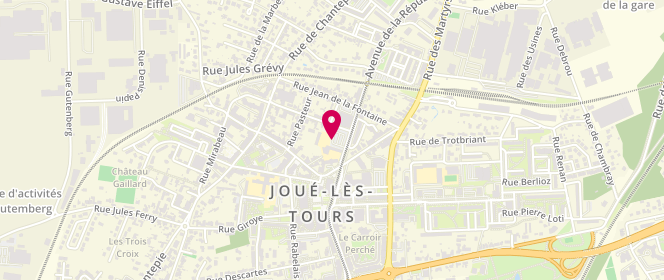 Plan de Accueil de loisirs République - Liberté (périscolaire), Place de la Liberté, 37300 Joué-lès-Tours