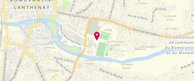 Plan de Accueil ados - Romorantin Lanthenay, 3 Rue Jean Monnet, 41200 Romorantin-Lanthenay